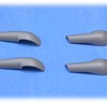 金属焼付塗装実績：イヤホーンの部品（2007年9月-10）