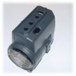 金属焼付塗装実績：ビデオカメラのケース（2007年9月-1）