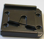 金属焼付塗装実績：フロントベース ビデオカメラ部品（2008年8月-1）