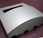 金属焼付塗装実績：サポートTV台（2008年9月）