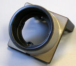 金属焼付塗装実績：フロントパネル CCDカメラ部品（2008年11月-3）アルミダイカスト　塗装