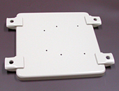 金属焼付塗装実績：防水ケース 配線用継ぎ手ボックス・蓋（2009年5月）ＳＰＣＣ鋼板　塗装