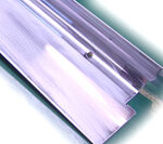 金属焼付塗装実績：蛍光灯 反射板（2009年10月）