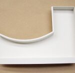 金属焼付塗装実績：精密機器部品（2010年11月）