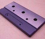 金属焼付塗装実績：カッター部品（2011年2月）