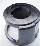 金属焼付塗装実績：天体望遠鏡部品（2014年3月）