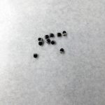 2017年8月金属焼付塗装実績 ピンマイク部品－ヘッドメッシュ