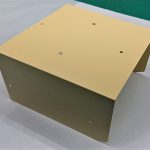 2021年1月金属焼付塗装実績　電源カバー