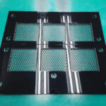 2023年11月金属焼付塗装実績　天板パネル｜ピアノブラック仕上げ